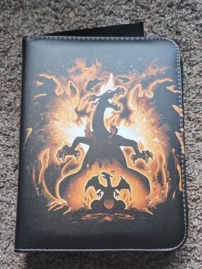 Charizard Zippered Pokemon Card Binder